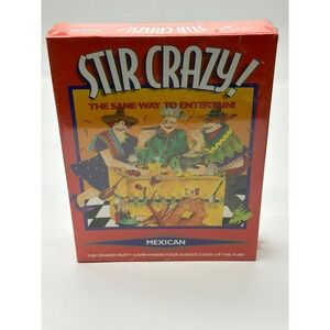 Stir Crazy Mexican The Dinner Party Game Where Your Guests‎ Cook Up The Fun 1996